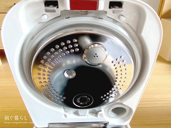 生活家電 炊飯器 洗いやすく手入れしやすい炊飯器！パナソニック スチームIH SR-STS100 