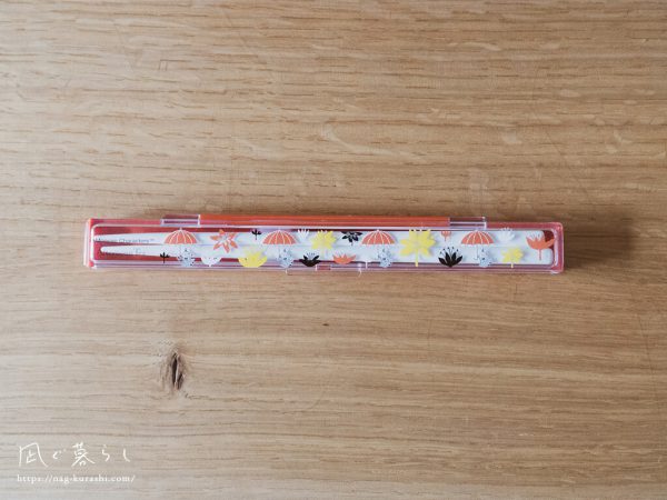 ケース付き抗菌スリムランチ箸/Moomin*Afternoon Tea
