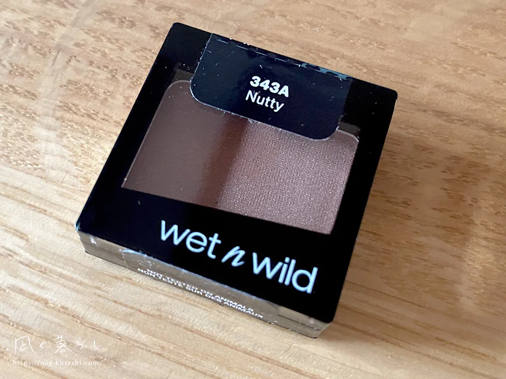 wet n wild, アイシャドウシングル、343A ナッティ、1.7g（0.06オンス）