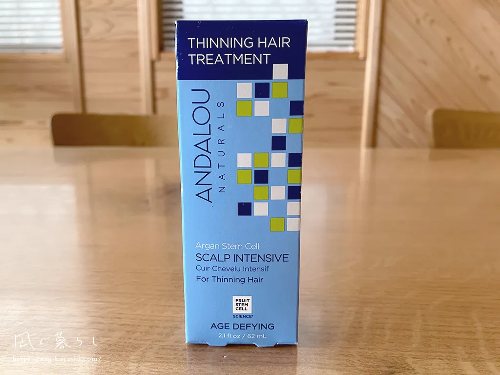 Andalou Naturals, アルガン幹細胞、Scalp Intensive、Thinning Hair Treatment、Age Defying、62ml（2.1液量オンス）