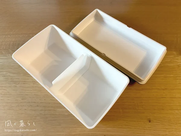 食洗機対応 弁当箱 700ml 1段 earth color 抗菌長角弁当