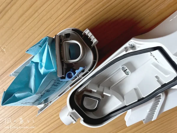 パナソニック紙パック式コードレススティック掃除機MC-PB60J