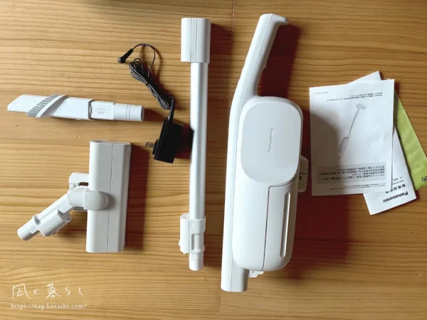 パナソニック紙パック式コードレススティック掃除機MC-PB60J